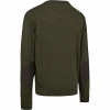 Deerhunter Herren Strickpullover mit Rundhalsausschnitt Harrington (Oliv) 