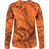 Fjäll Räven Damen Langarm Shirt Värmland Wool (Orange Multi Camo) 