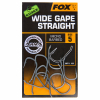 Fox Angelhaken Edges Wide Gape Straight Hooks X10 