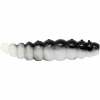 FTM Lifter Lures Larvy, White/Black 