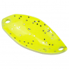 FTM Trout Spoon Fly (1,2 g, Schwarz/Gelb Glitter UV)