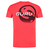 Guru Herren T-Shirt Brush Logo Red Tee
