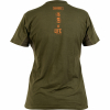 Hart Branded Roe Deer T-Shirt Damen (Dunkeloliv) 