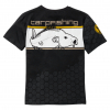 Hotspot Herren Linear Carpfishing T-Shirt Herren (Black) 