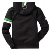 Hotspot Herren Zander Obsession Zipped Sweater Herren (Black/Green) 