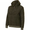 il Lago Prestige Faserpelz-Hoodie Skorgeura Herren (Oliv) 