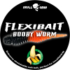 OGP Gummiköder Skull Gear Flexibait Bobby Worm Banana (Black/Orange)