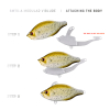 Probaits Body: SMTX-A VibLure - Bounce | Iced Glory 
