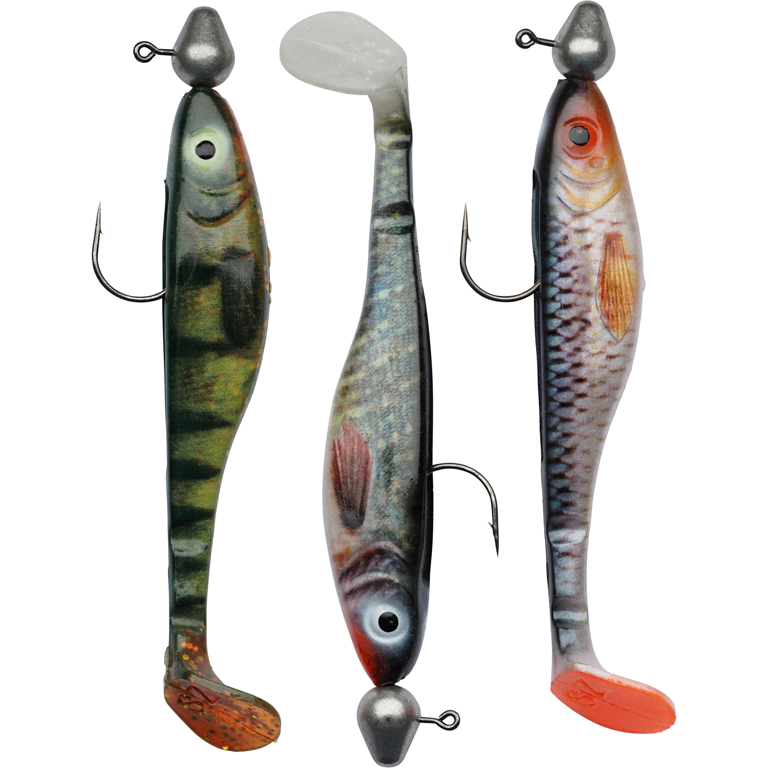Abu Garcia Gummifisch Svartzonker McPrey (Prerigged) - Real Series 