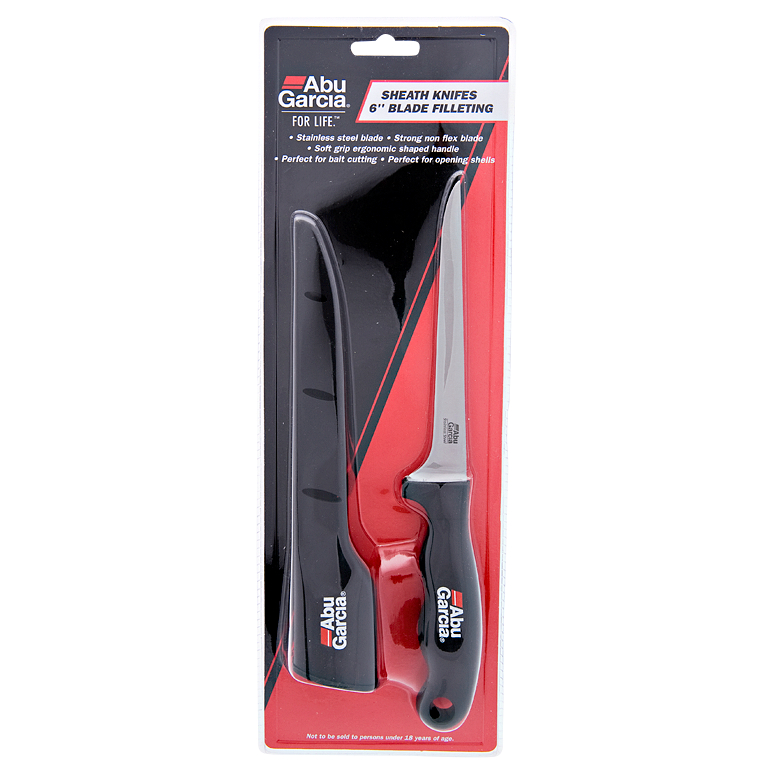 Abu Garcia Sheath Messer 6" Blade filleting 