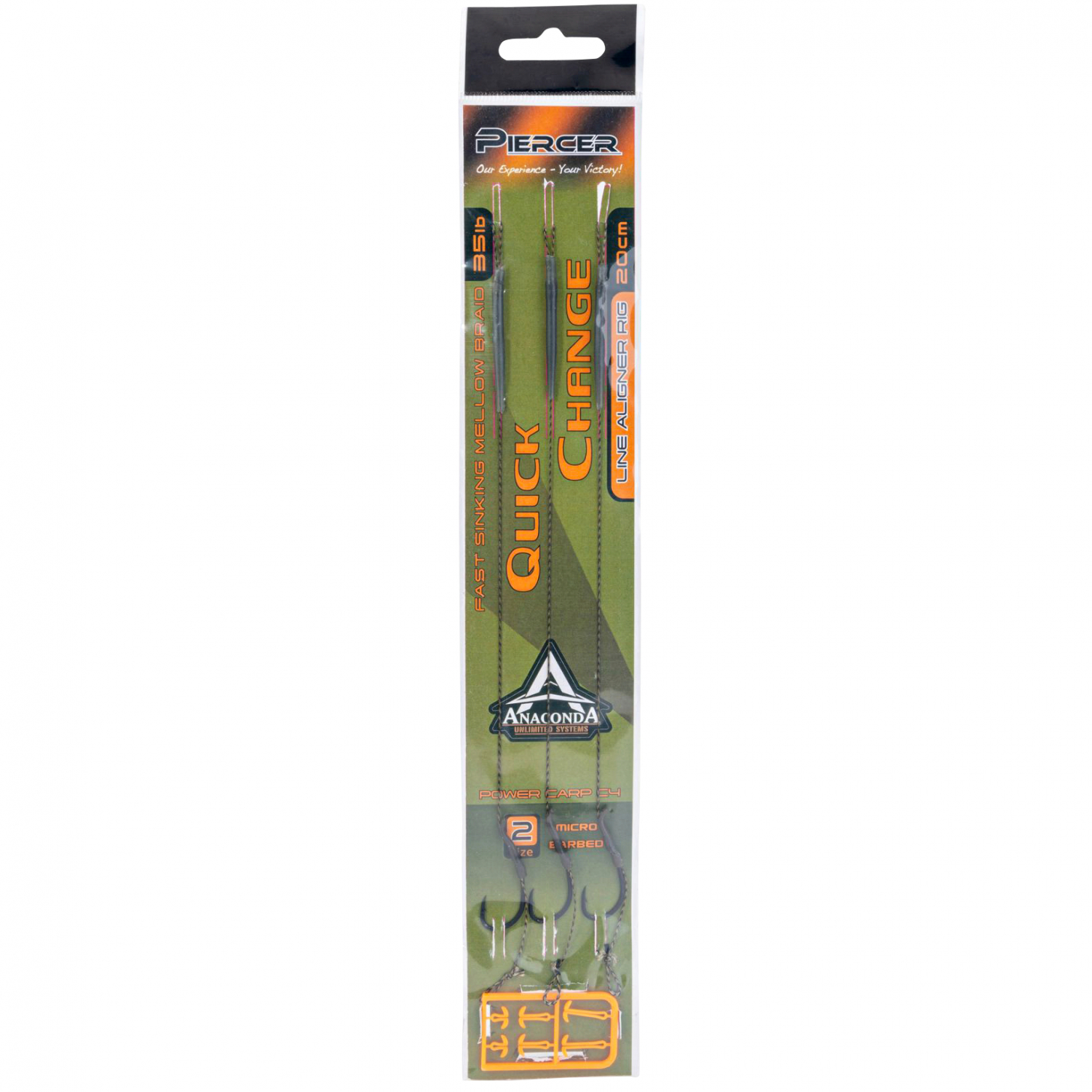 Anaconda Quick Change Line Aligner Rig Power Carp C4 