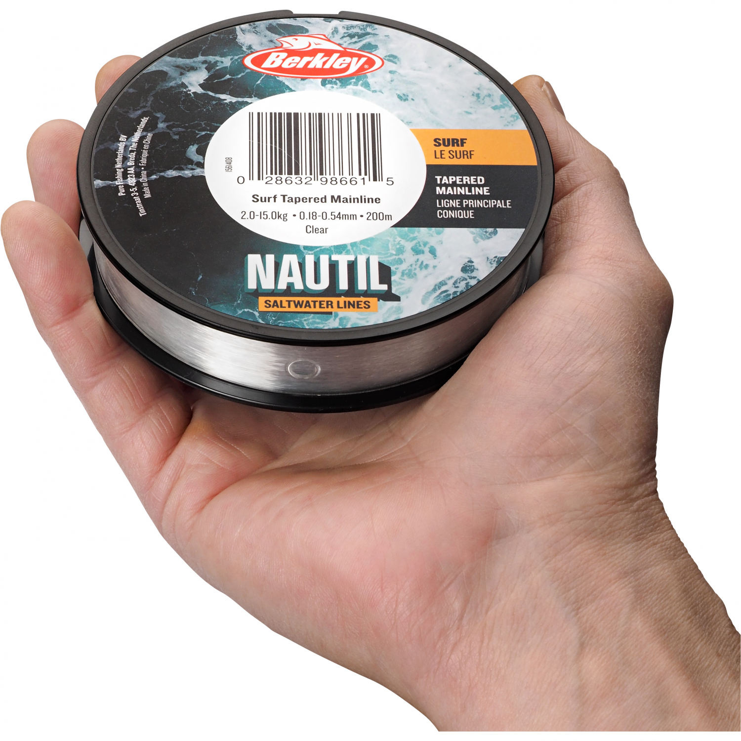Berkley Angelschnur 2Nautil Surf Monofilament Tapared 