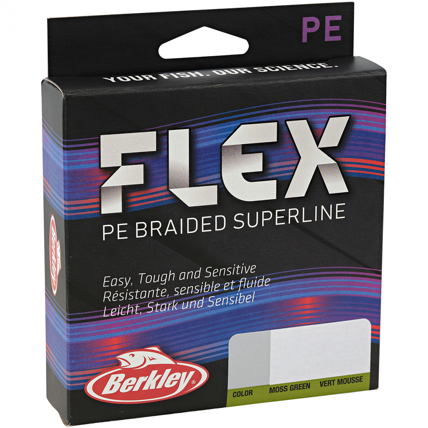 Berkley Angelschnur Flex Braid Superline (moss green, 135 m) 