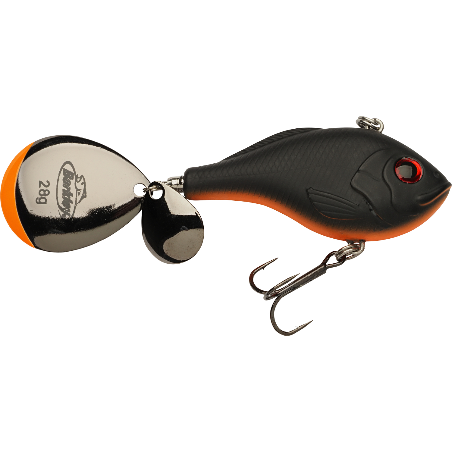 Berkley Hardbait Pulse Spintail XL (Black Orange) 