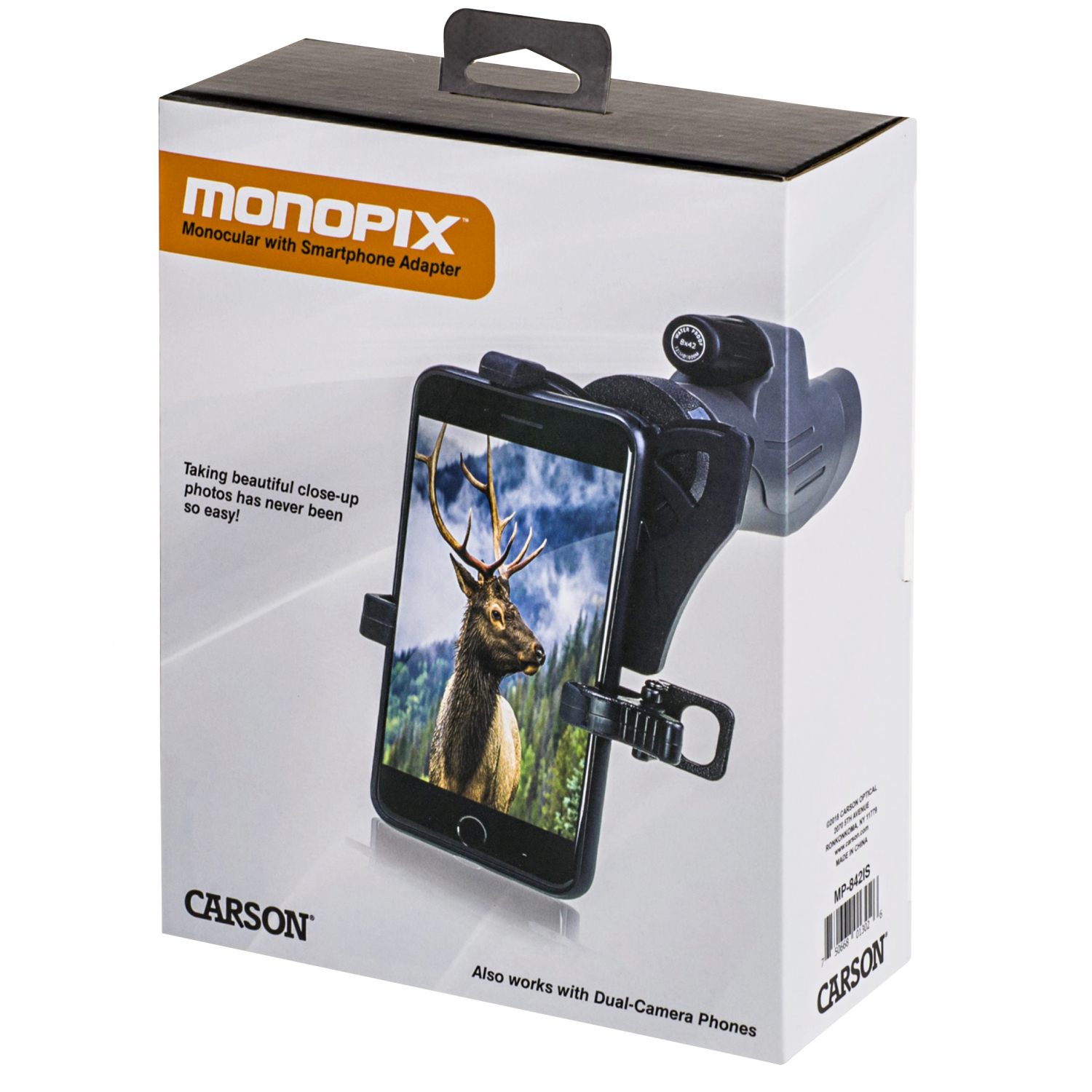 Carson MonoPix™ Monokular/Smartphone-Adapter 