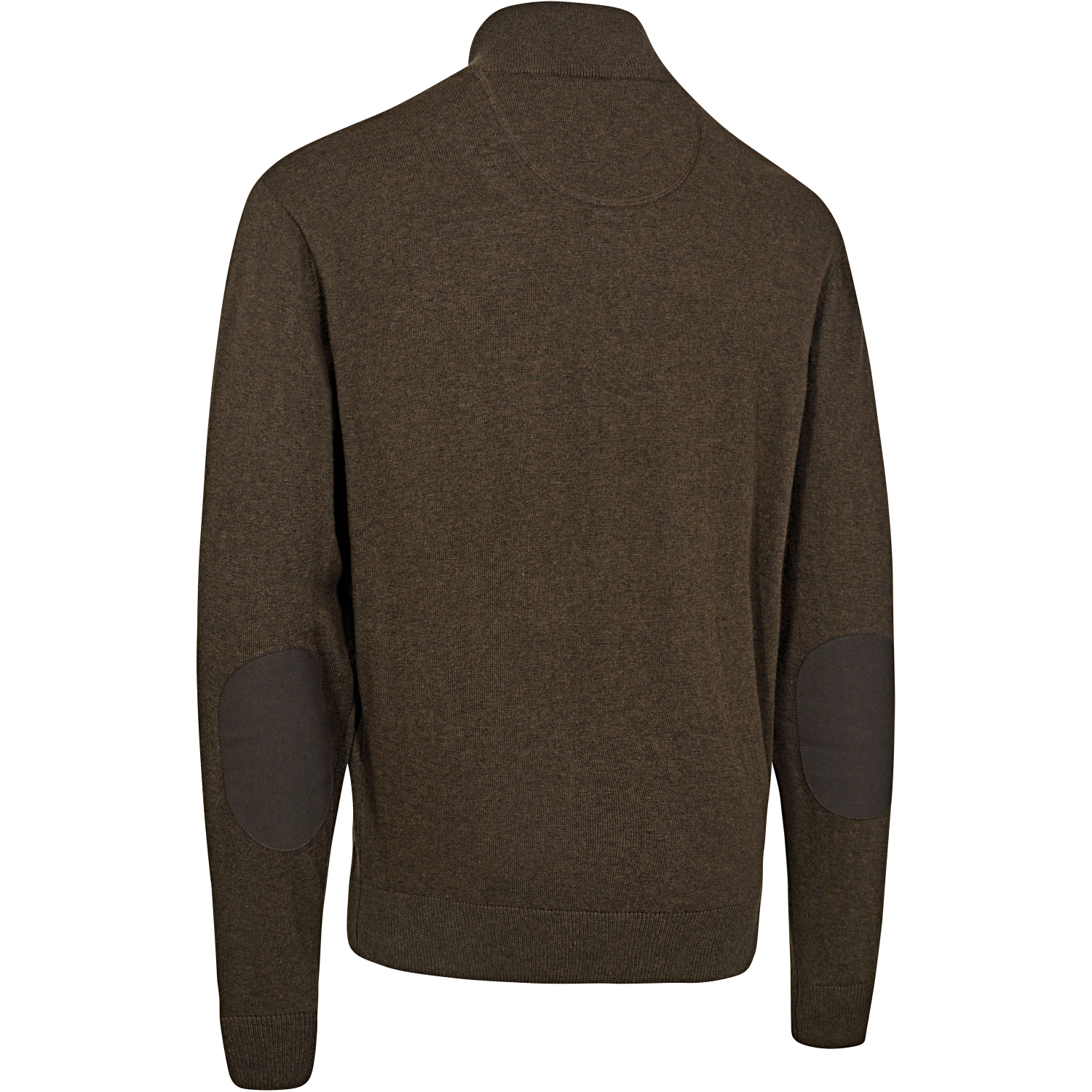 Deerhunter Herren Halfzip Strickpullover Harrington (Braun) 