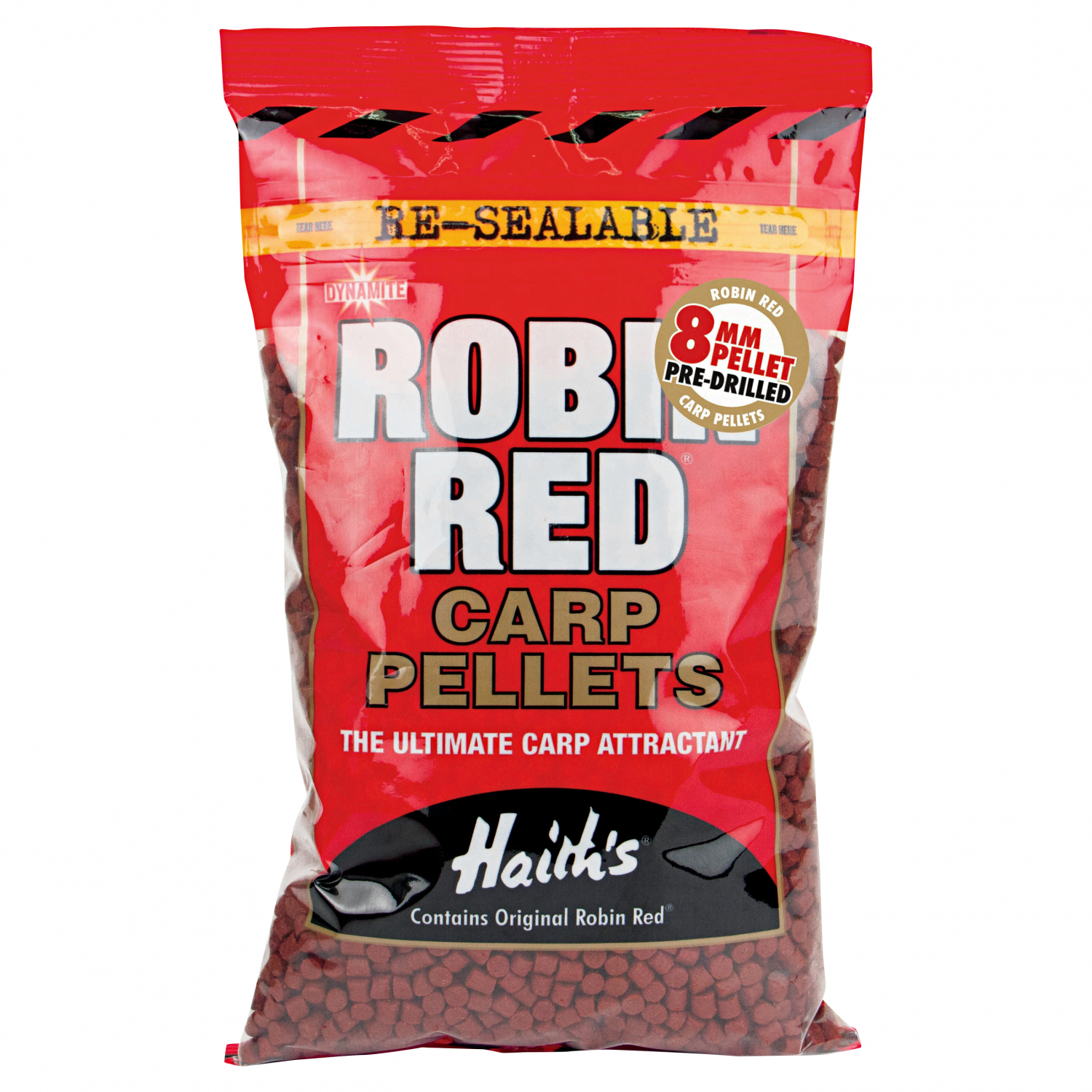 Dynamite Pre-Drilled Pellets Robin Red 