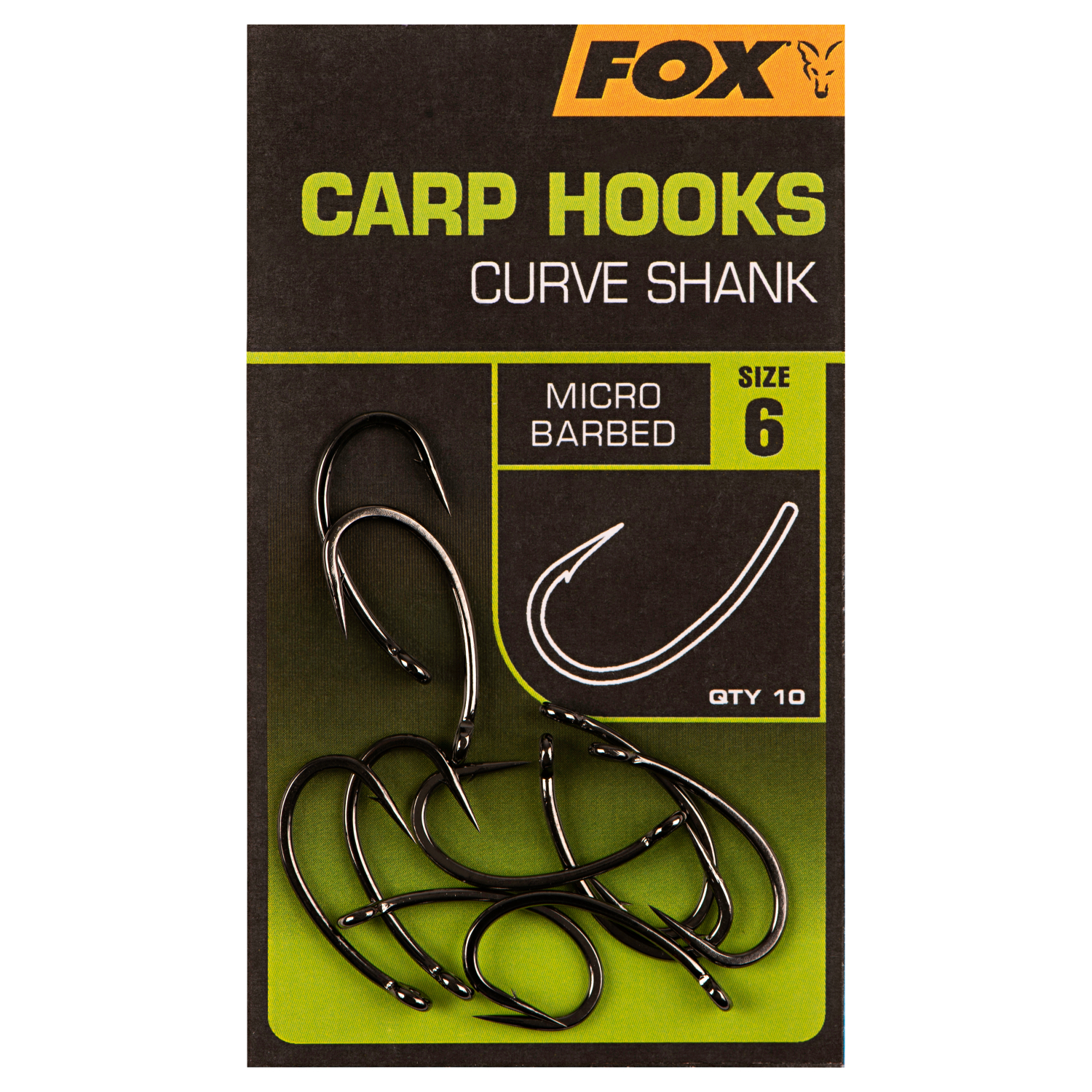 Fox Carp Haken Curve Shank 