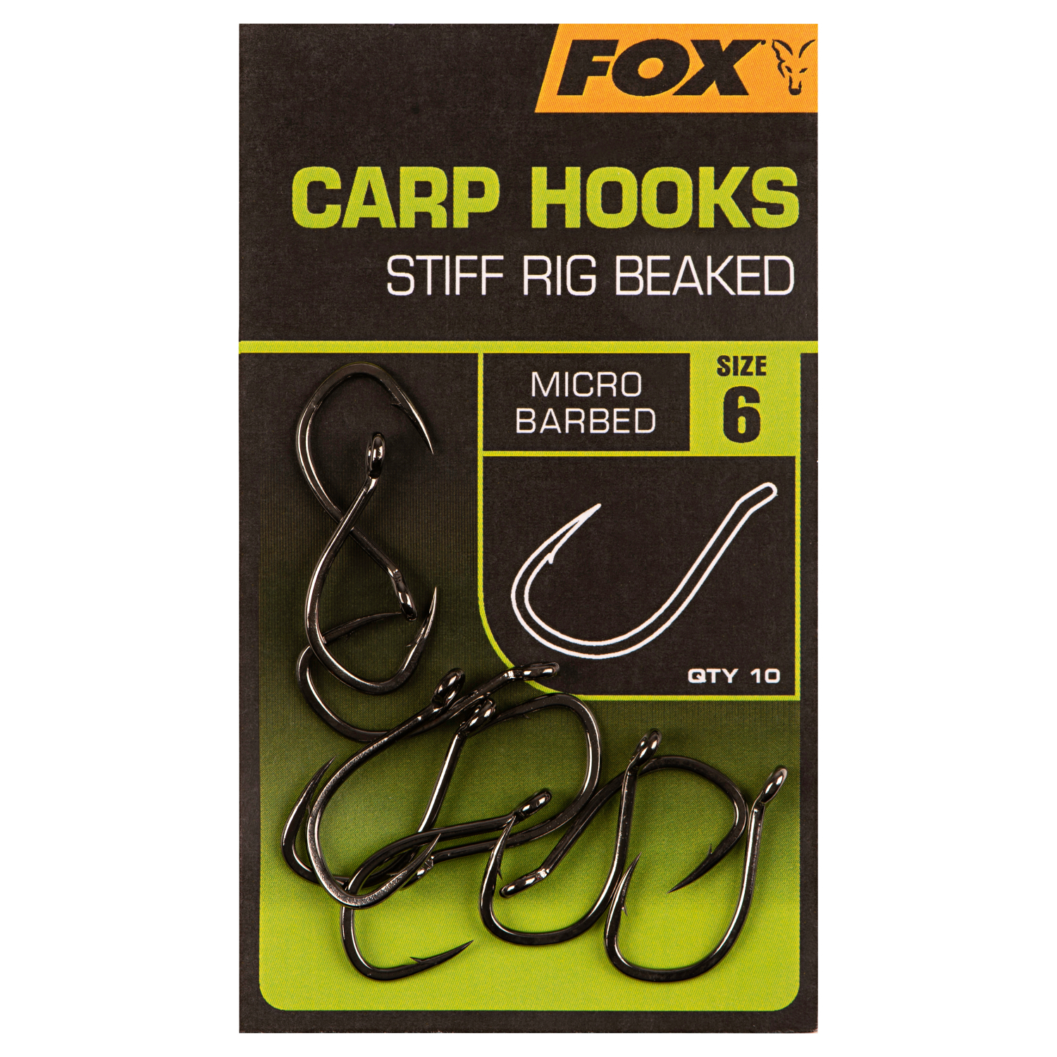 Fox Carp Haken Stiff Rig Beaked 
