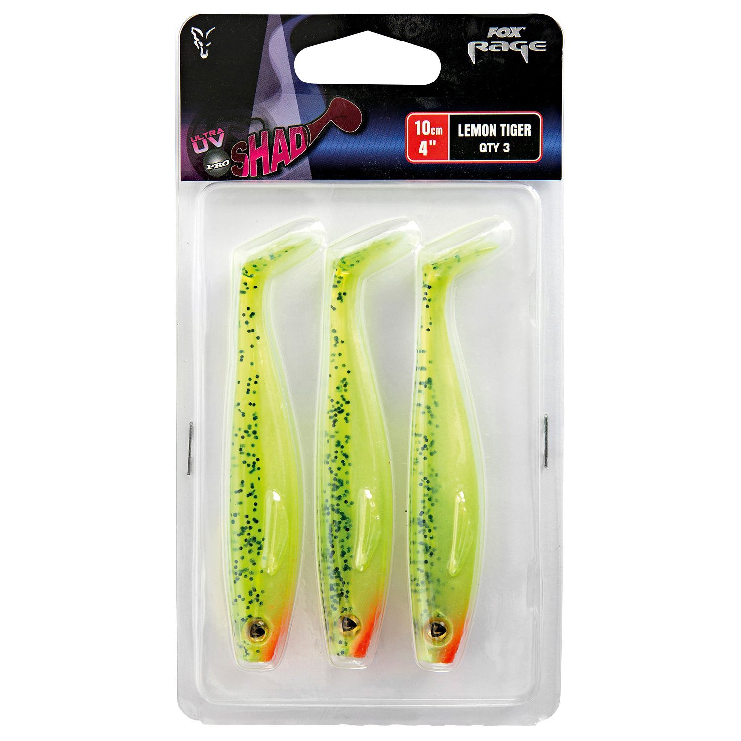 Fox Rage Pro Shad UV (Lemontiger) 