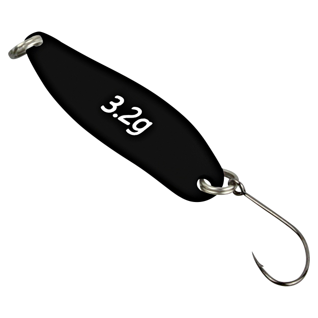 FTM Trout Spoon Hammer (3,2 g, Firetiger/Schwarz UV) 