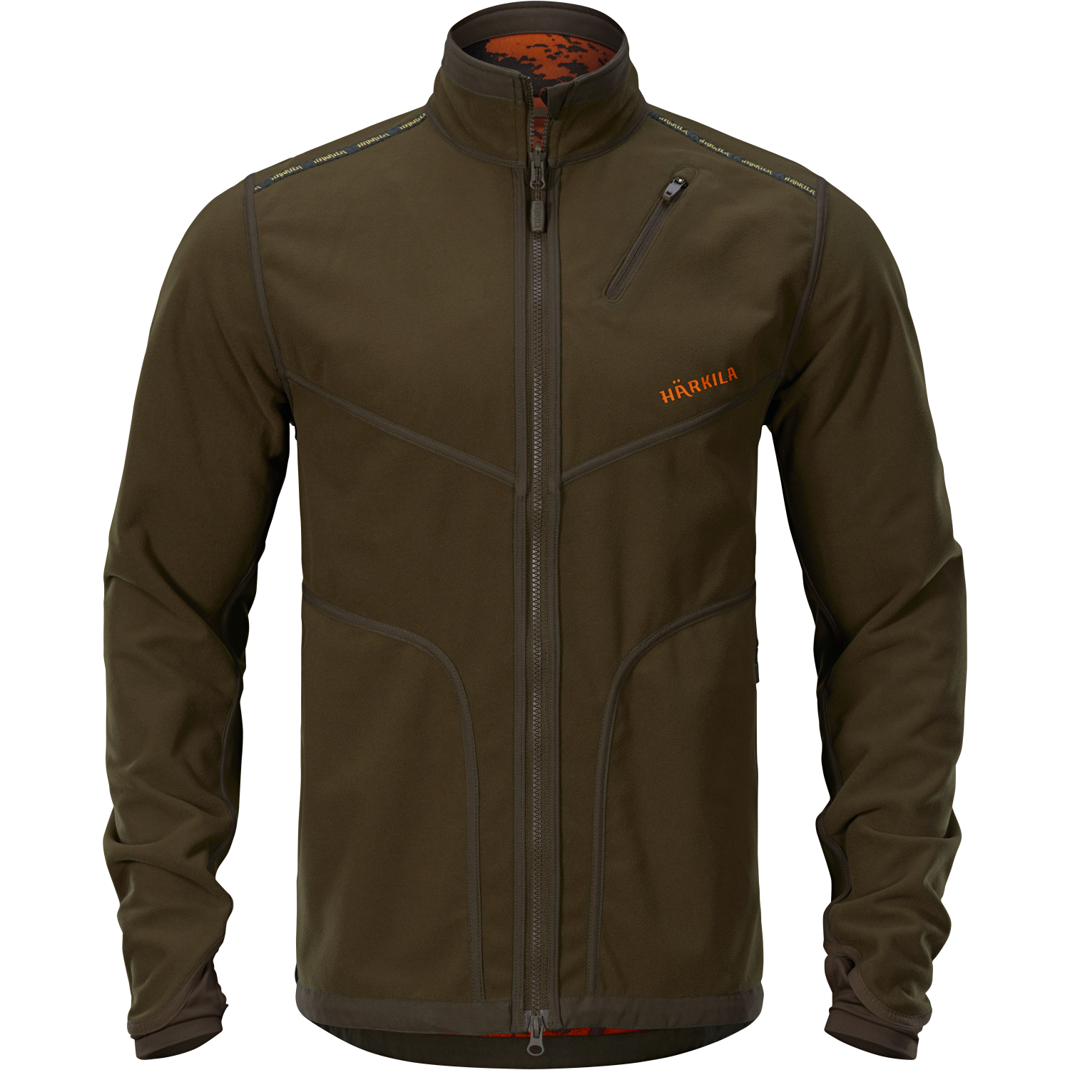 Härkila Herren Wende-Fleecejacke Wildboar pro Reversible 
