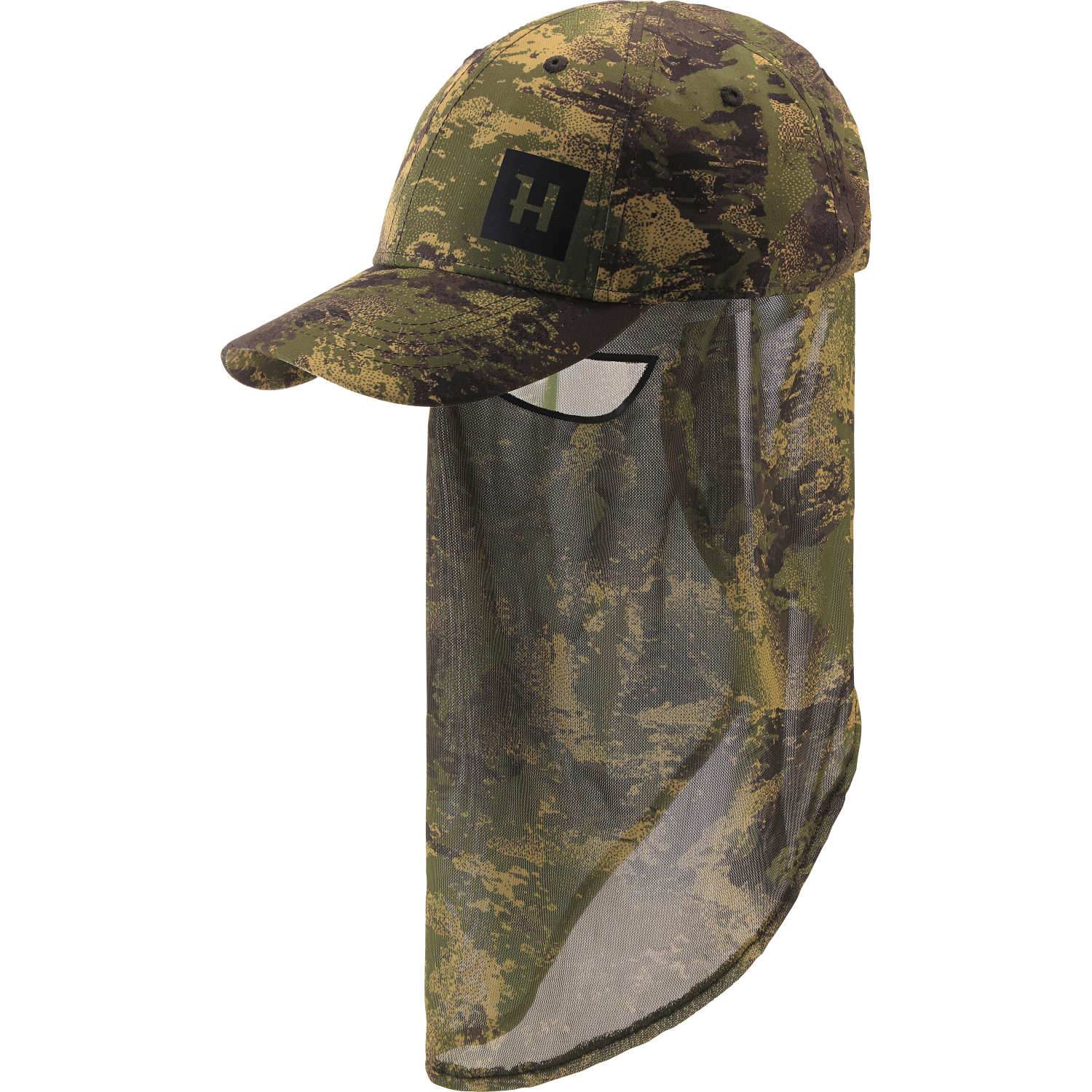 Härkila Unisex Cap mit Mesh Deer Stalker Camo 
