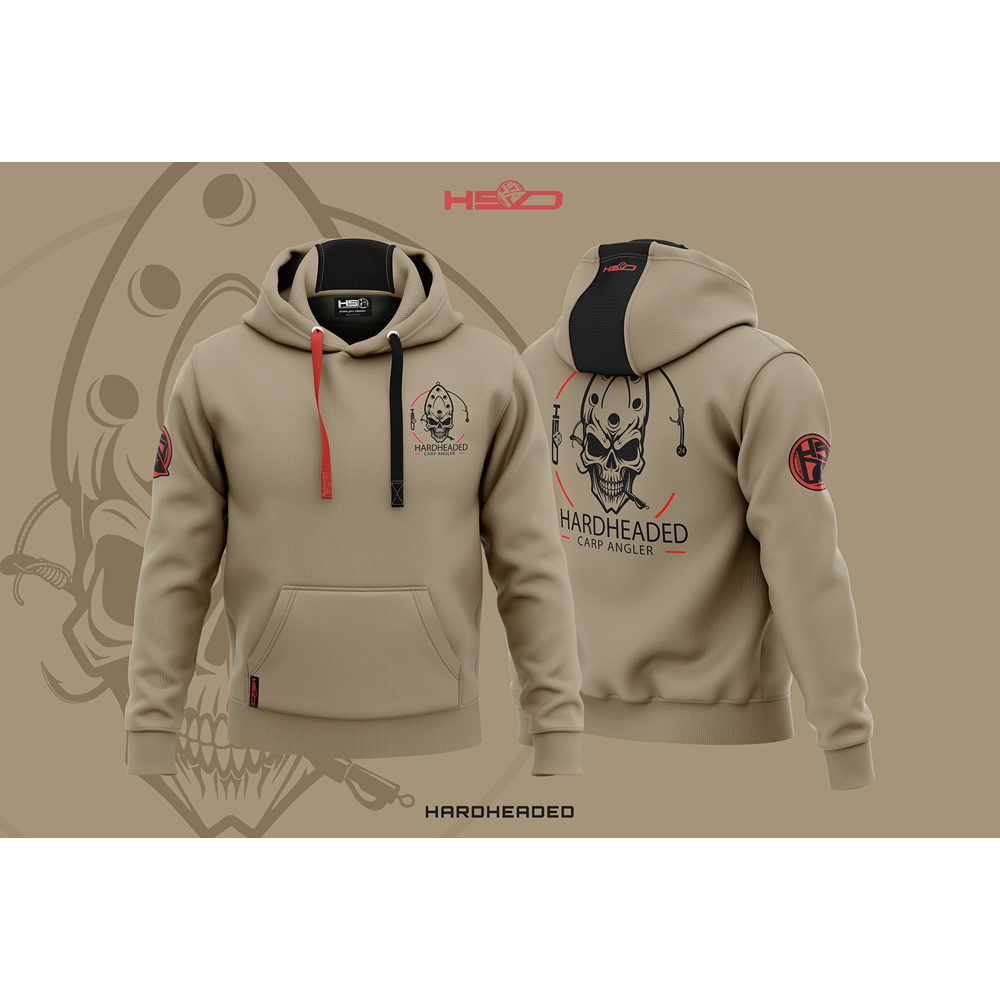 Hotspot Herren Hardheaded Hoodie (Beige) 
