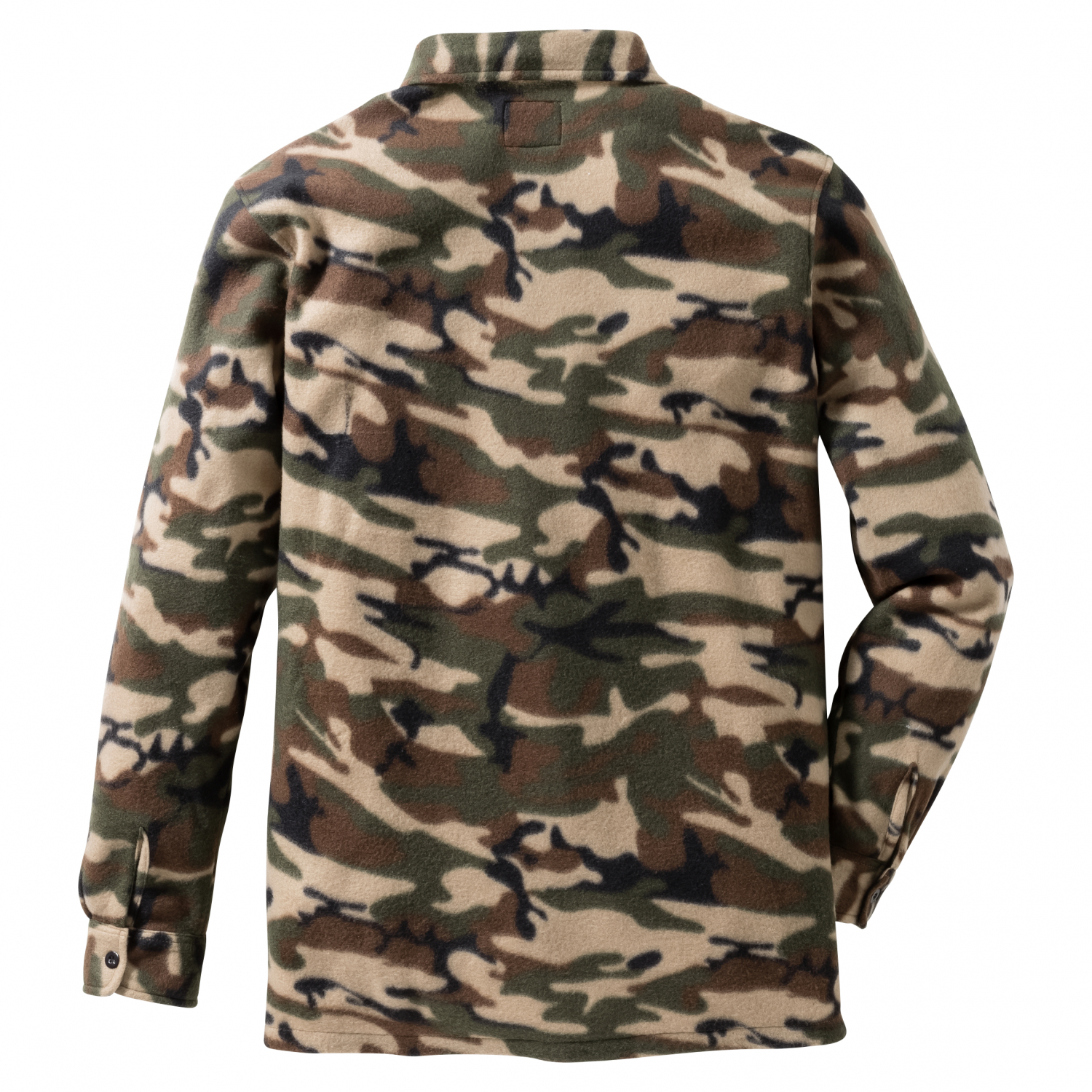 il Lago Basic Herren Fleecehemd Nandu (camouflage) 