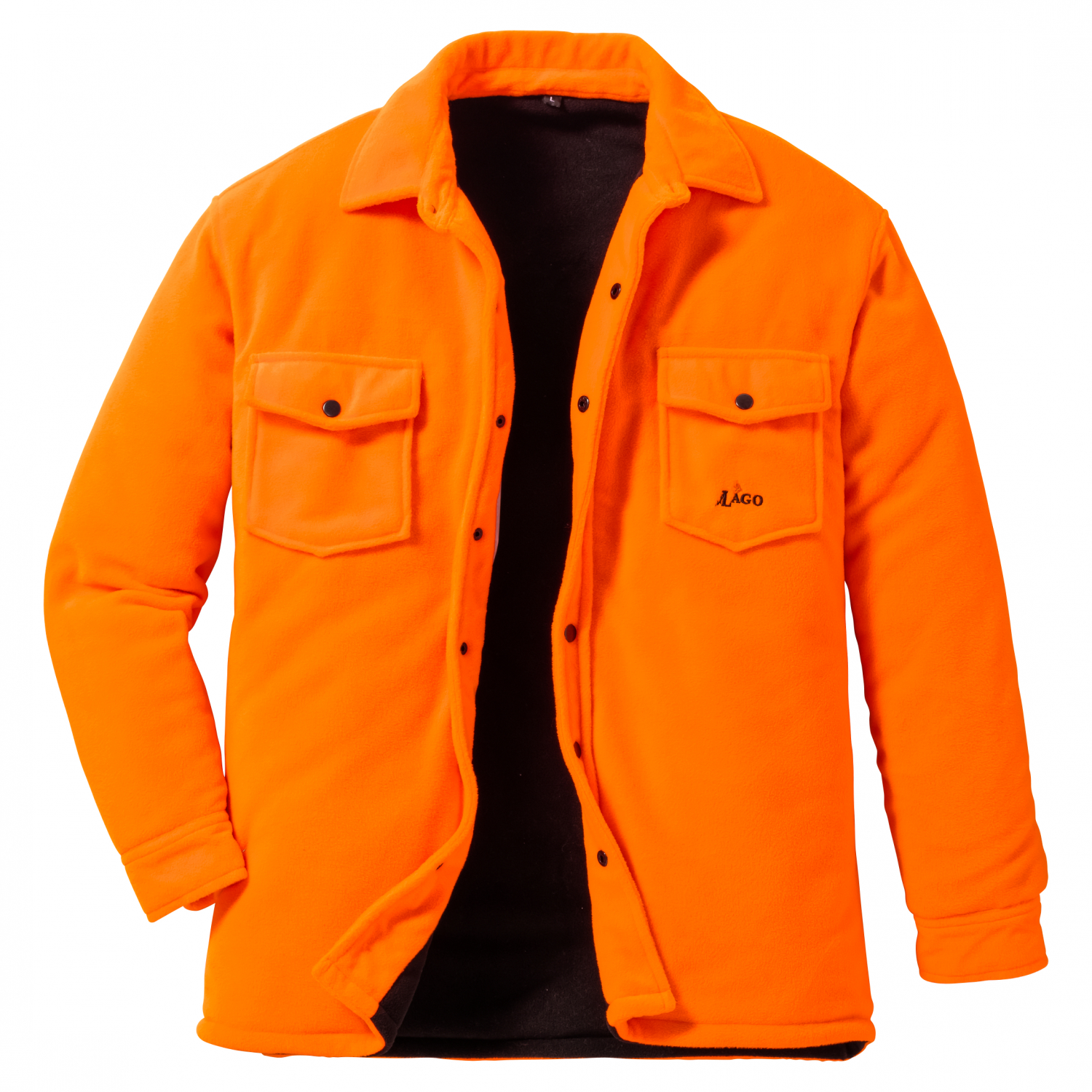 il Lago Basic Herren HiVis Fleecehemd Spessart Gr. XL 