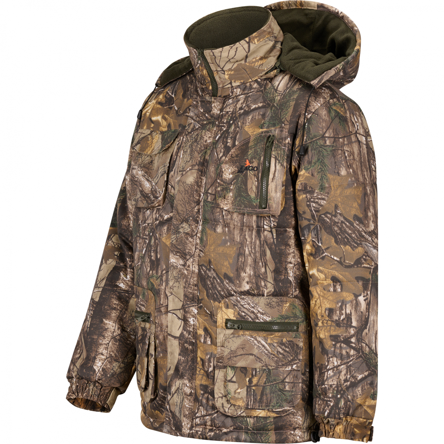il Lago Basic Herren Outdoor-Jacke Odenwald (camouflage) 