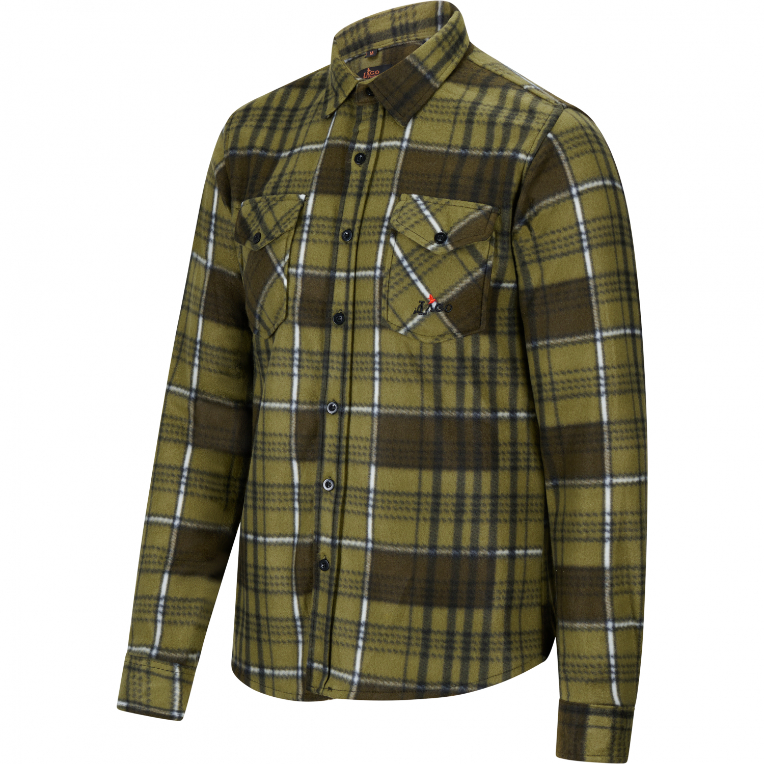 il Lago Prestige Herren Fleece Holzfällerhemd Valley 