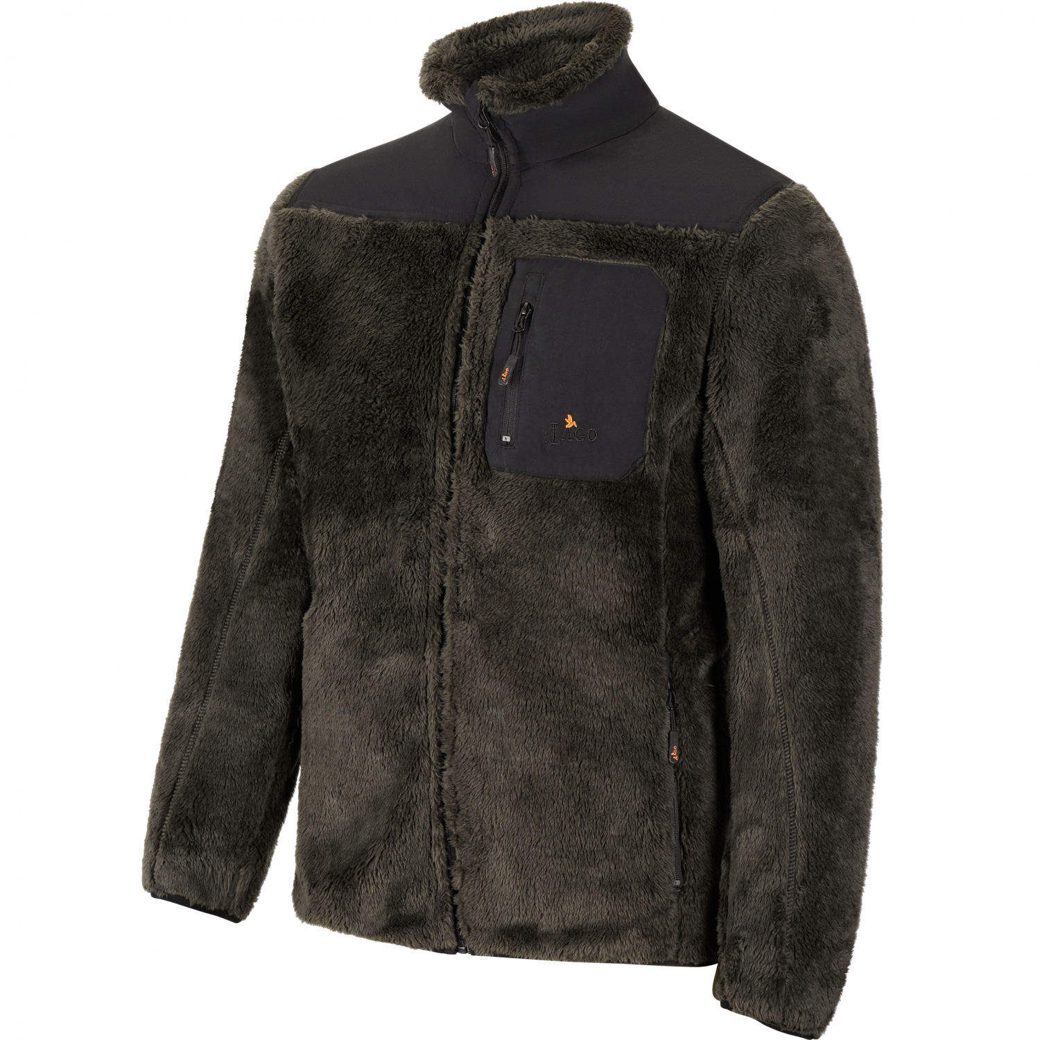 il Lago Prestige Herren Fleecejacke Avalanche Pro (schwarz) 