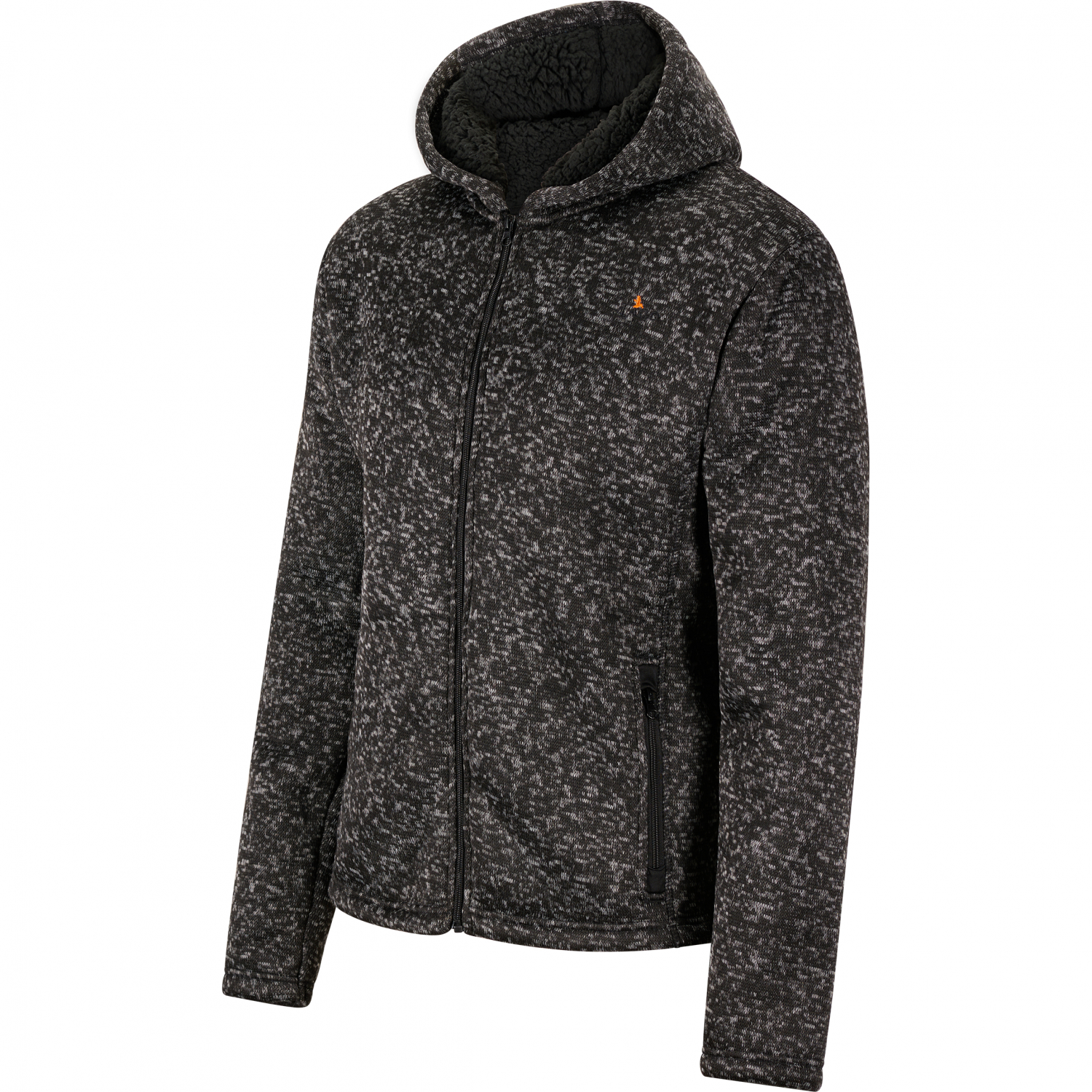 il Lago Prestige Herren Teddy Strickfleece Jacke Spirit 
