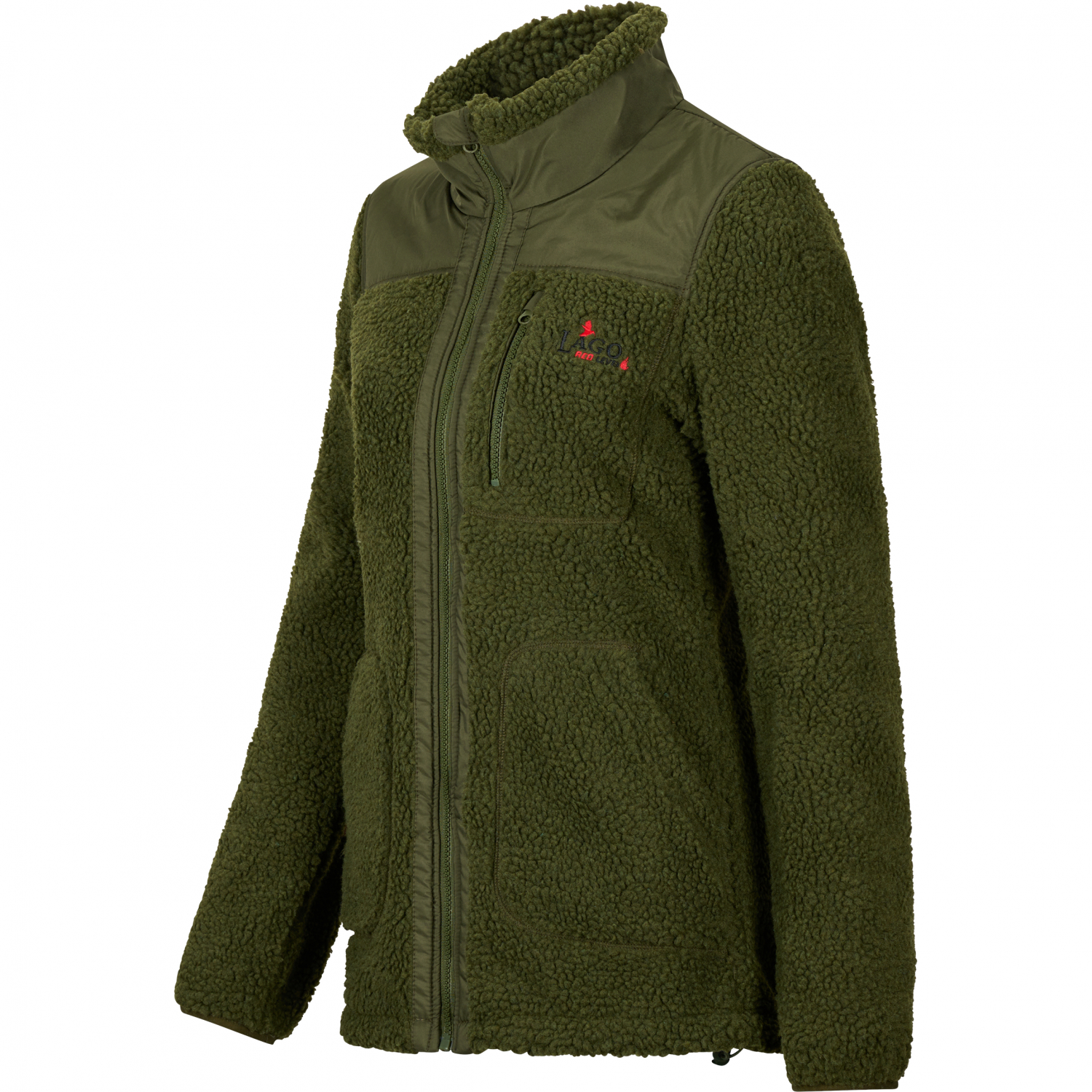 il Lago Red Level Damen Beheizte Faserpelzjacke Cumbria 