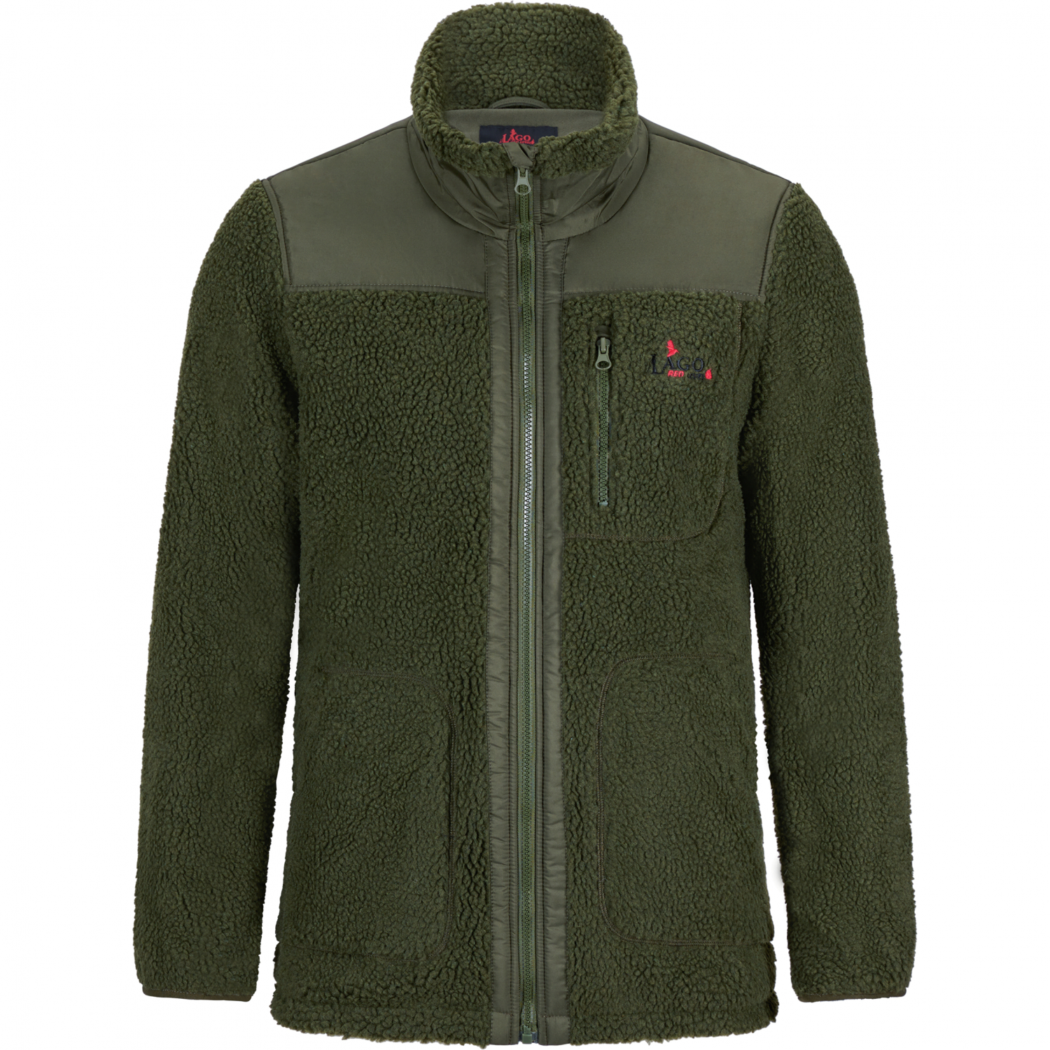il Lago Red Level Herren Beheizte Faserpelzjacke York 