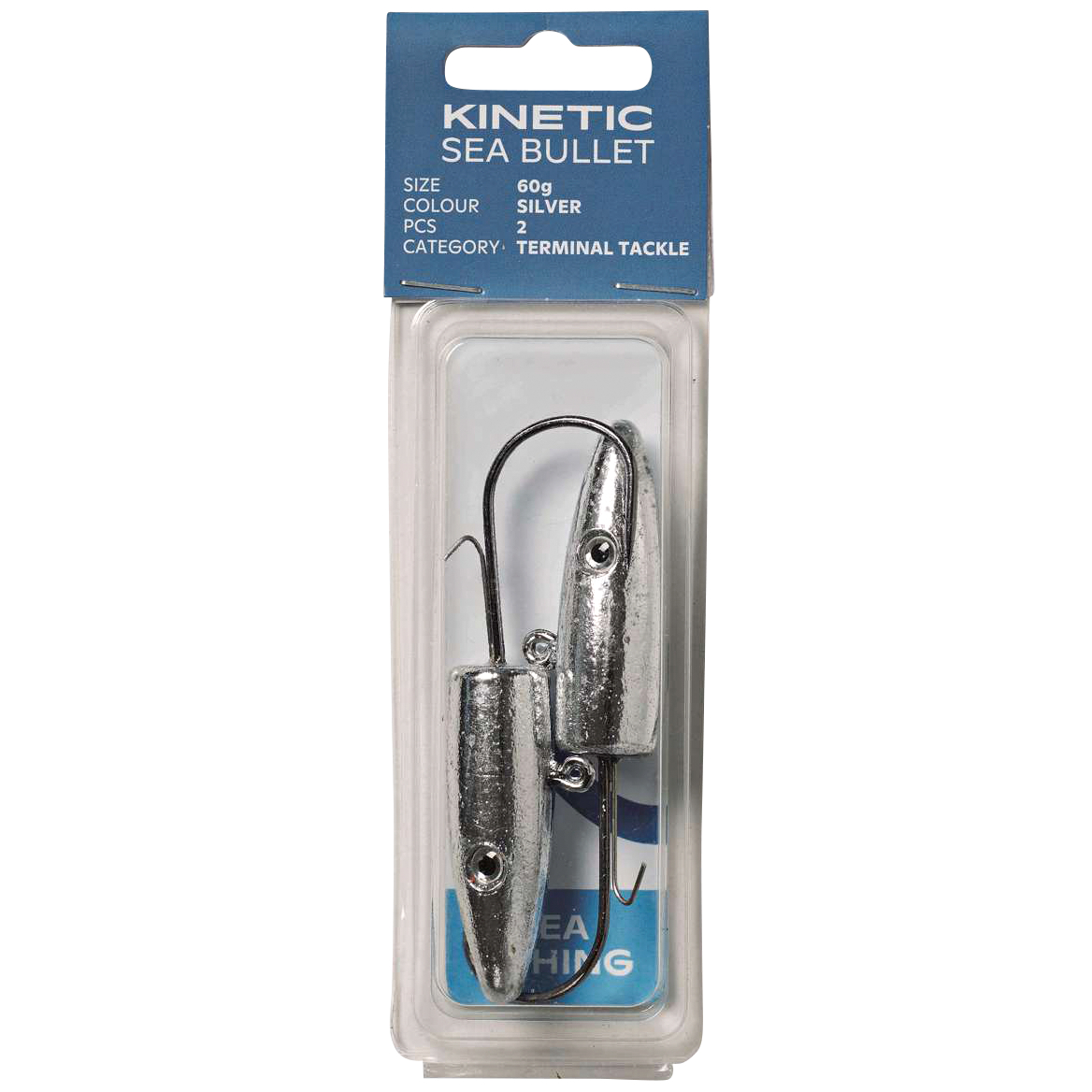 Kinetic Jigkopf Sea Bullet (Silver) 