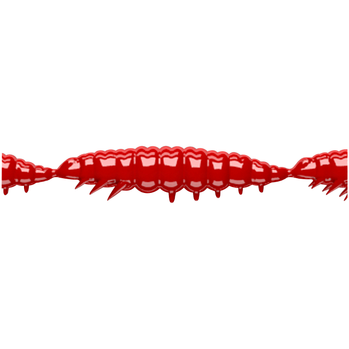 Libra Lures Larva Multi (Red) 