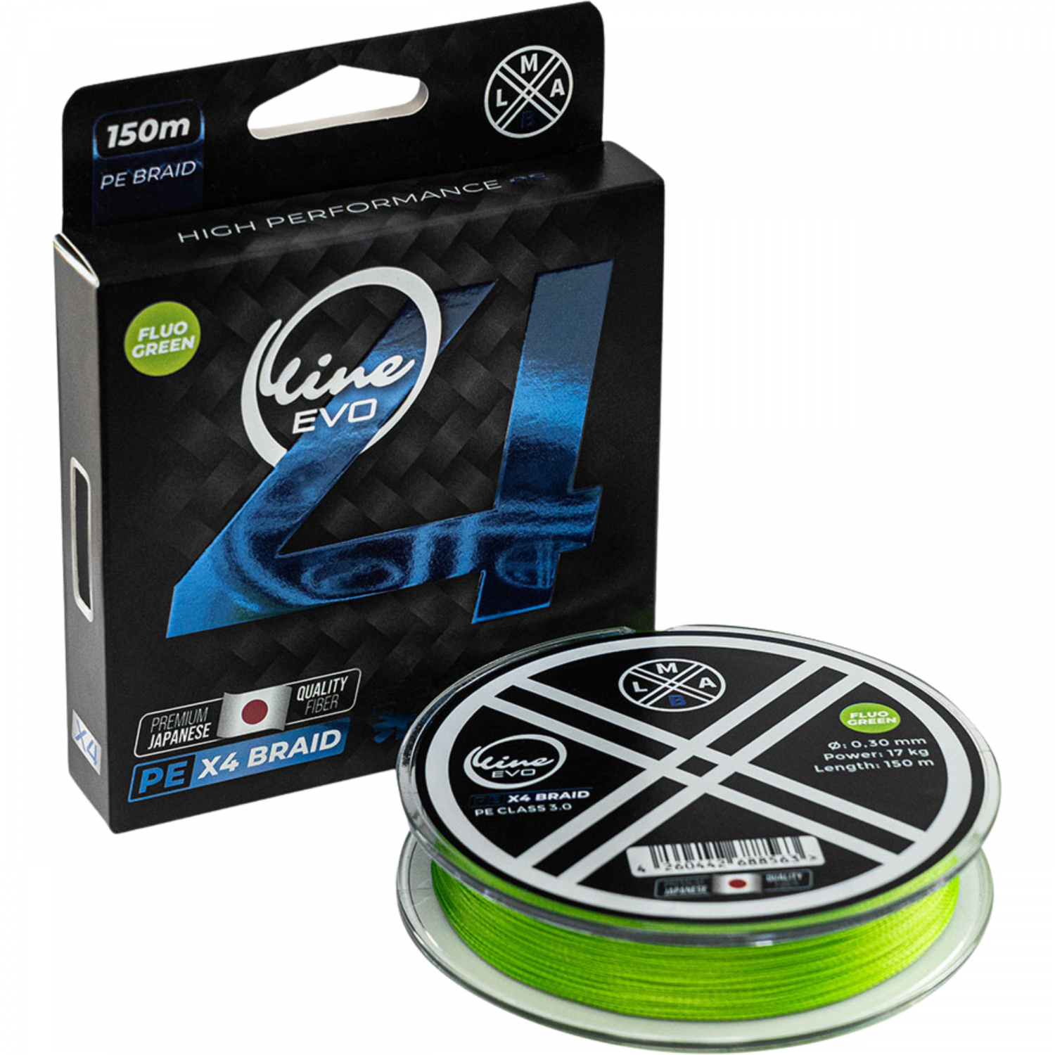 LMAB O-Line Evo PE X4 (Fluo Green) 