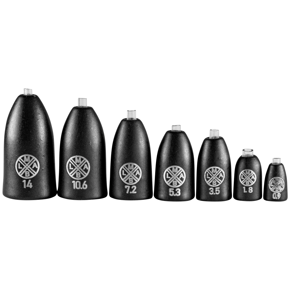LMAB Tungsten Bullet Weight (Matt Black) 