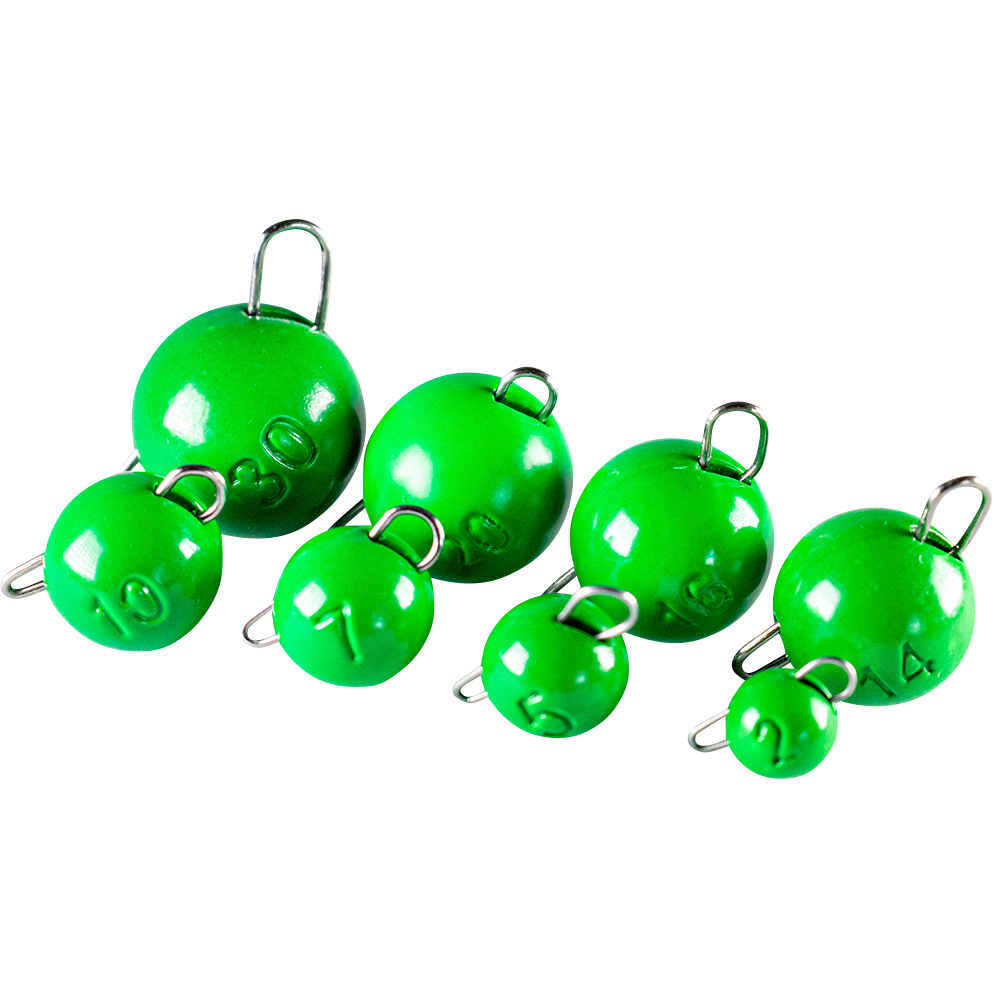 LMAB Tungsten Chebu Sinker (Fluo Green) 
