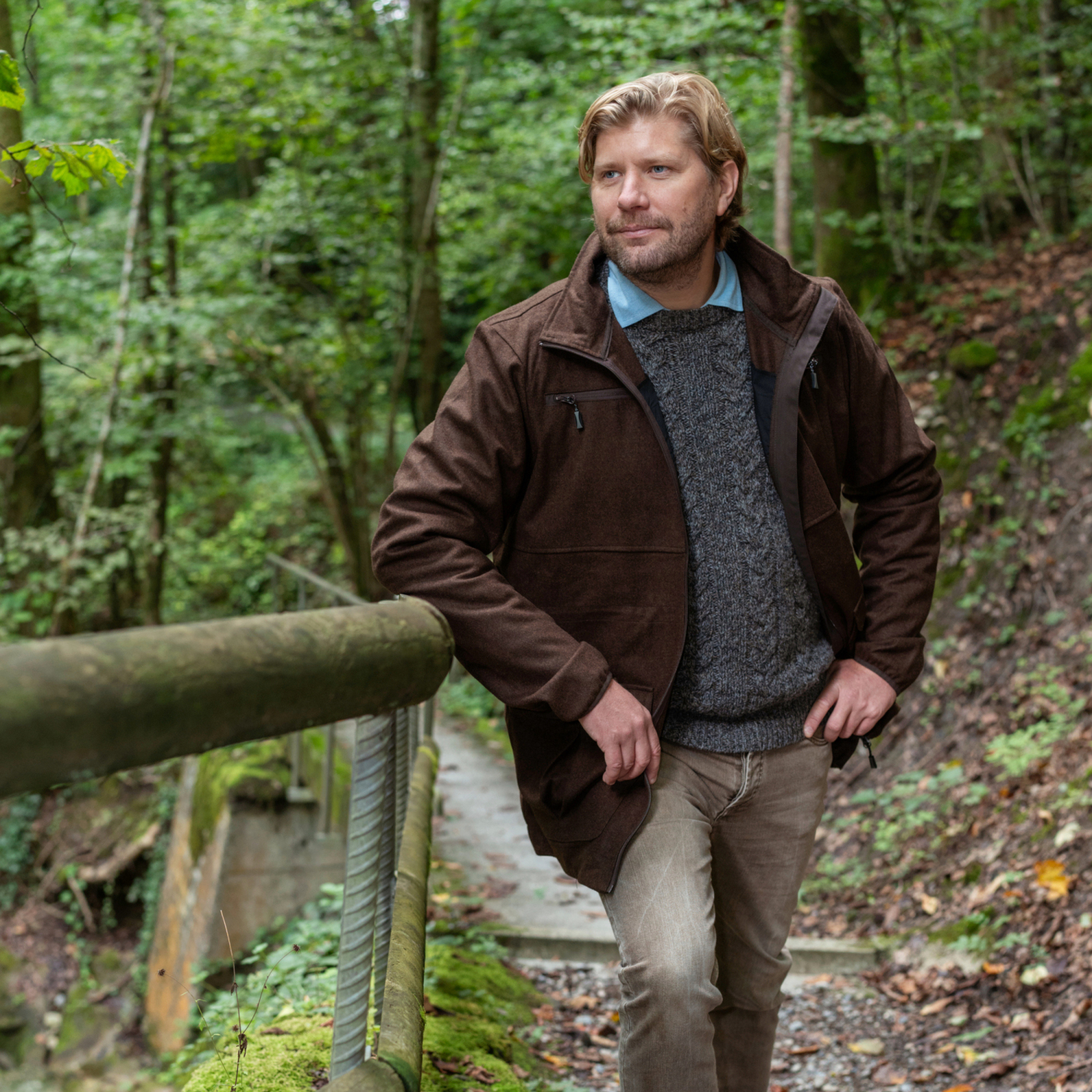 Ostermayer Jagd Herren Lodenjacke HUBI 