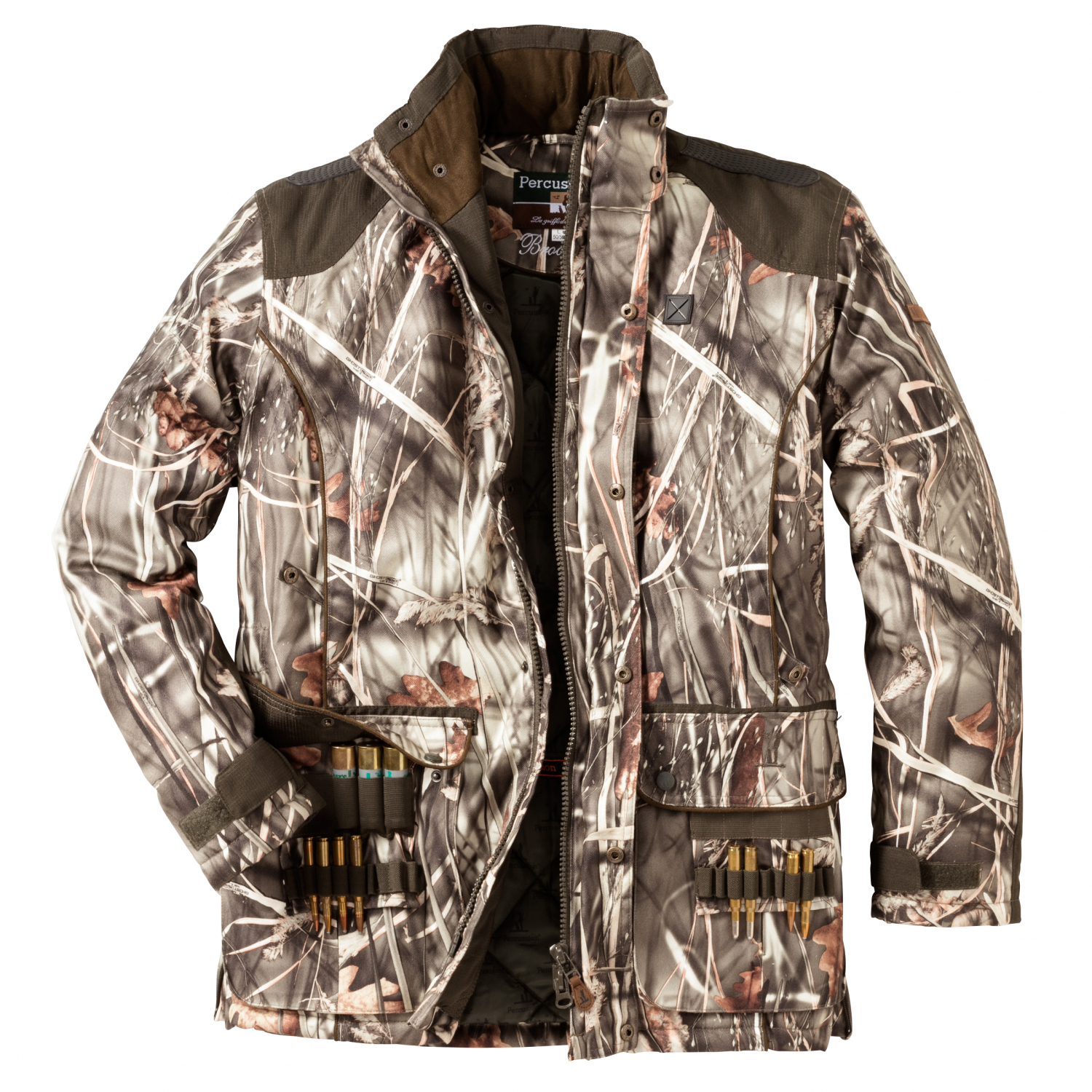 Percussion Herren Jagdjacke Brocard (Ghost Camou Wet) 