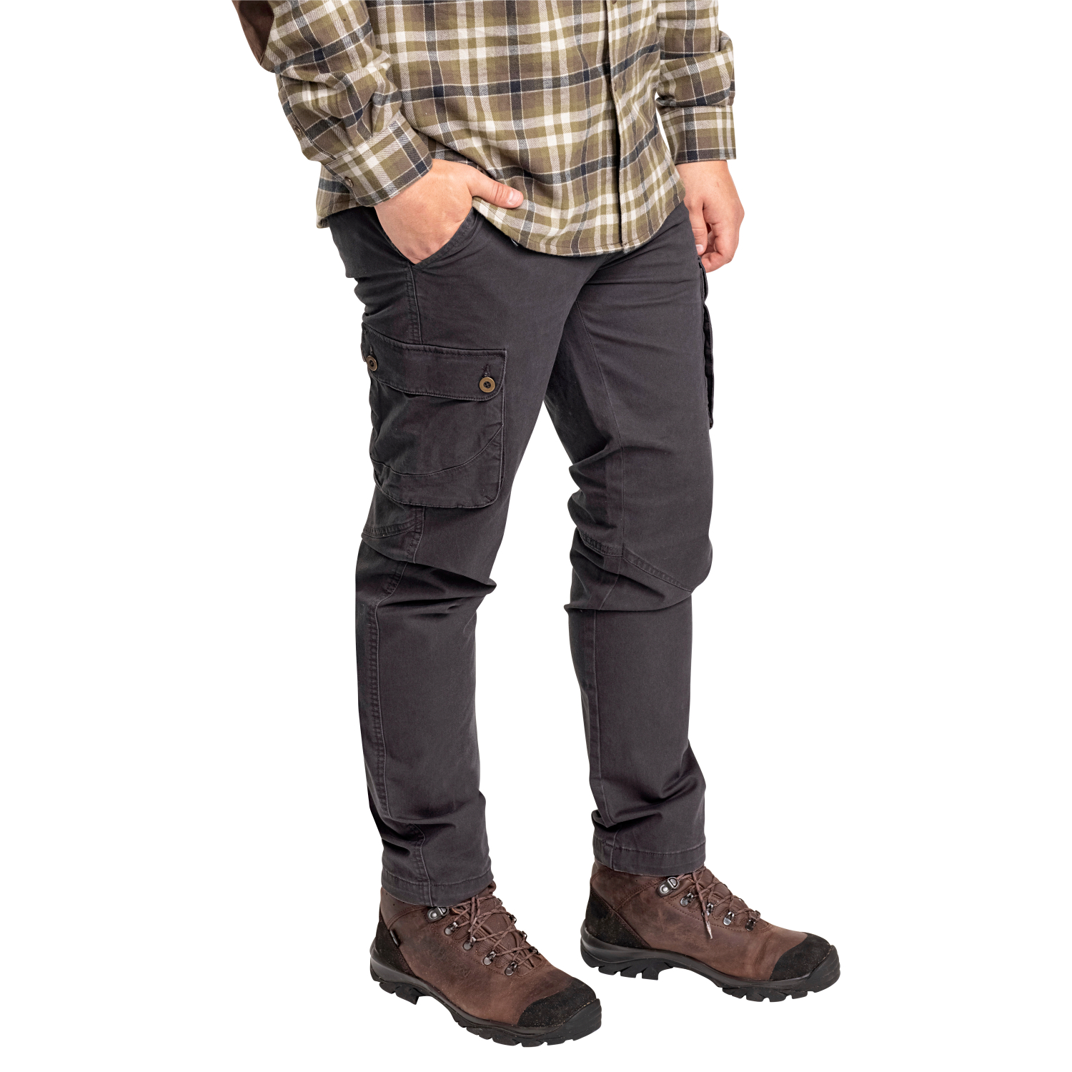Pinewood Herren Hose Serengeti (Anthrazit) 