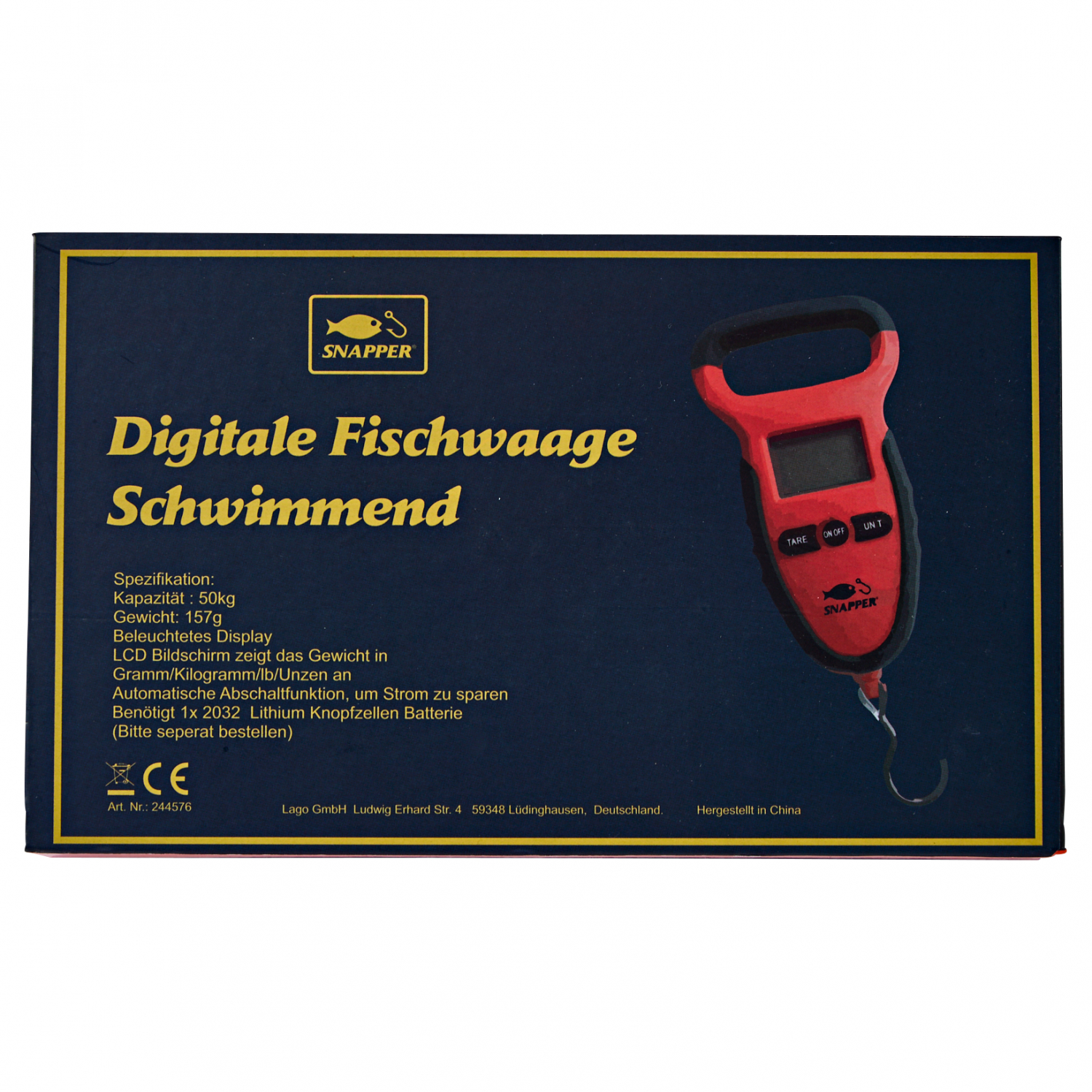 Snapper Digitale Fischwaage (schwimmend) 