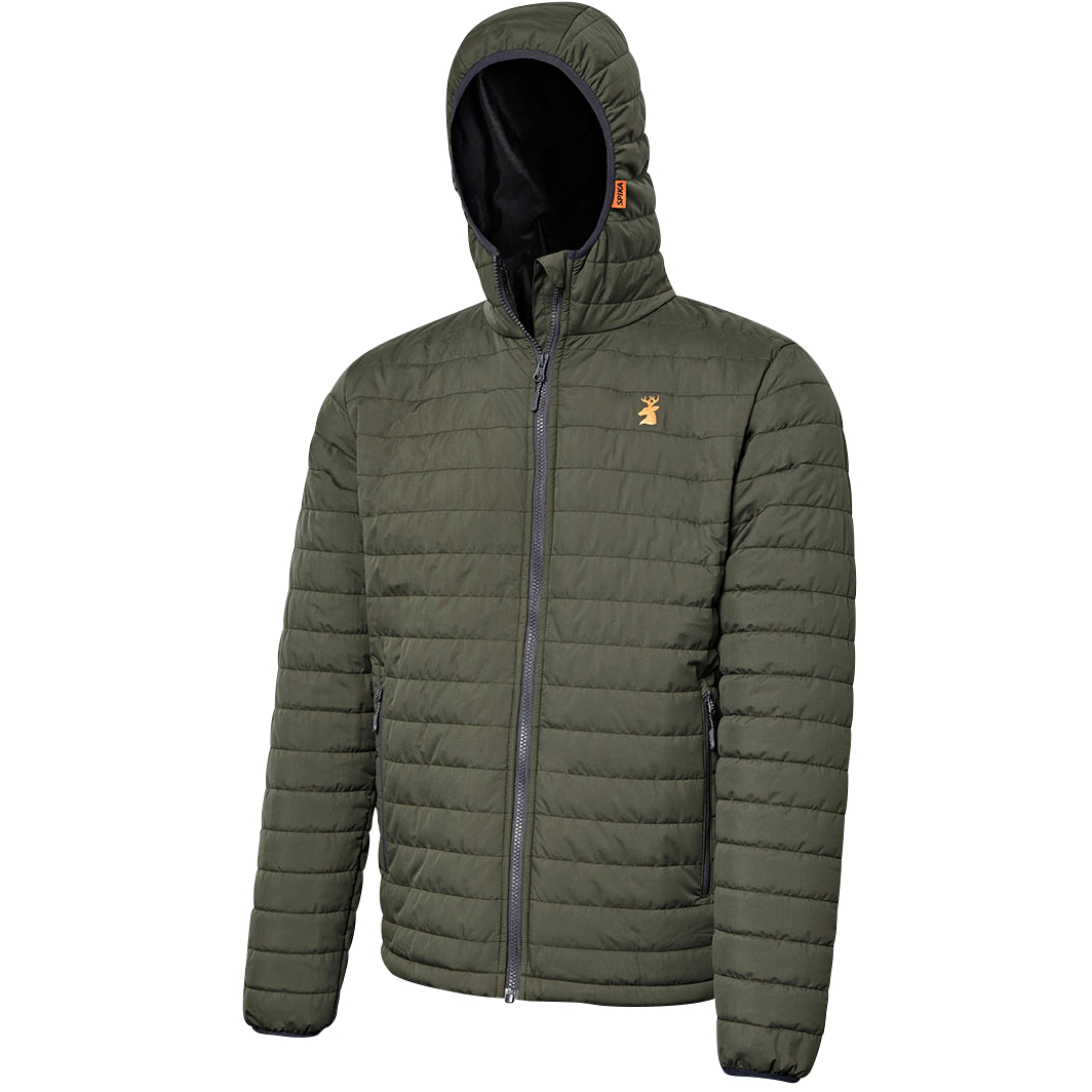 Spika Herren Chase Puffer Jacke, Oliv 