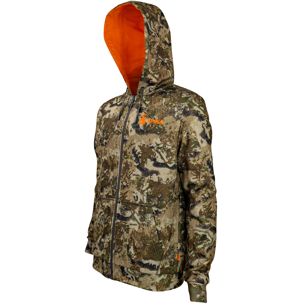 Spika Herren GO Core Zip-Through Hoodie (Biarri Camo) 