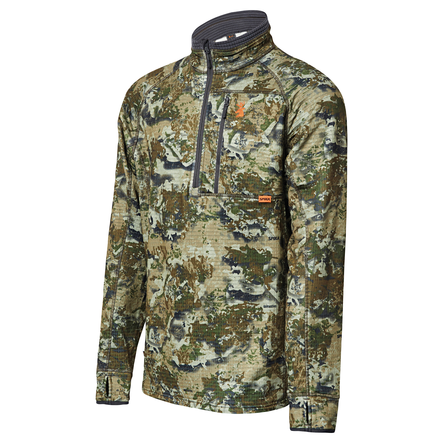 Spika Herren Gridfleece Top (Biarri Camo) 