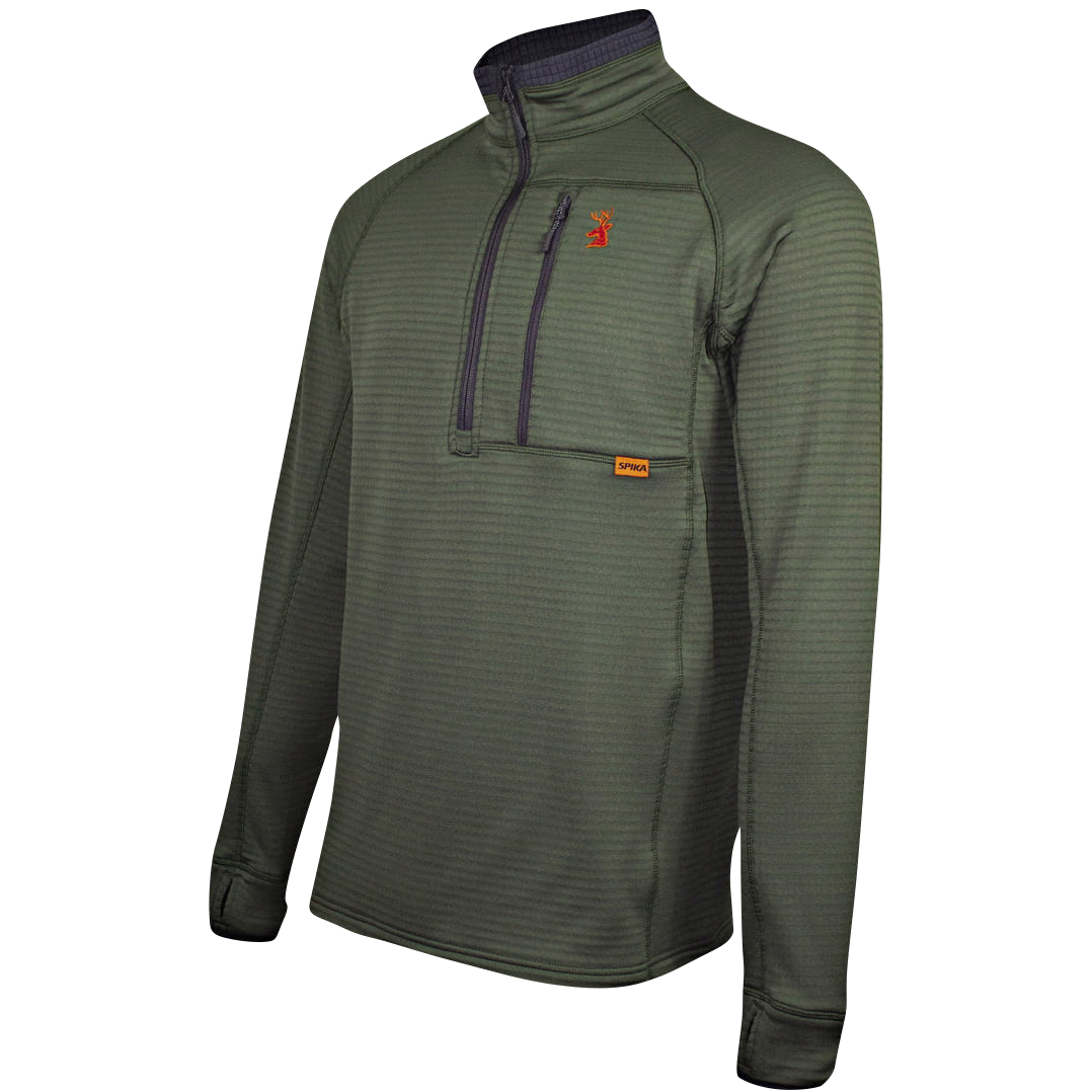 Spika Herren Pullover Gridfleece Top-Performance 