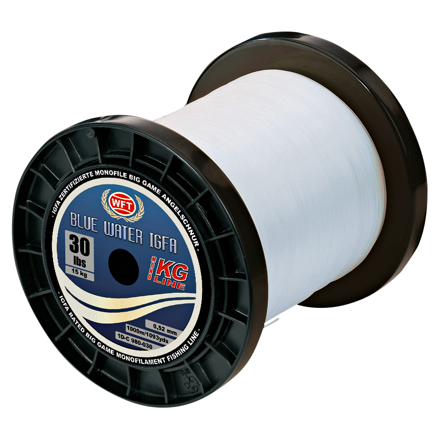 WFT Angelschnur Blue Water Igfa Clear 